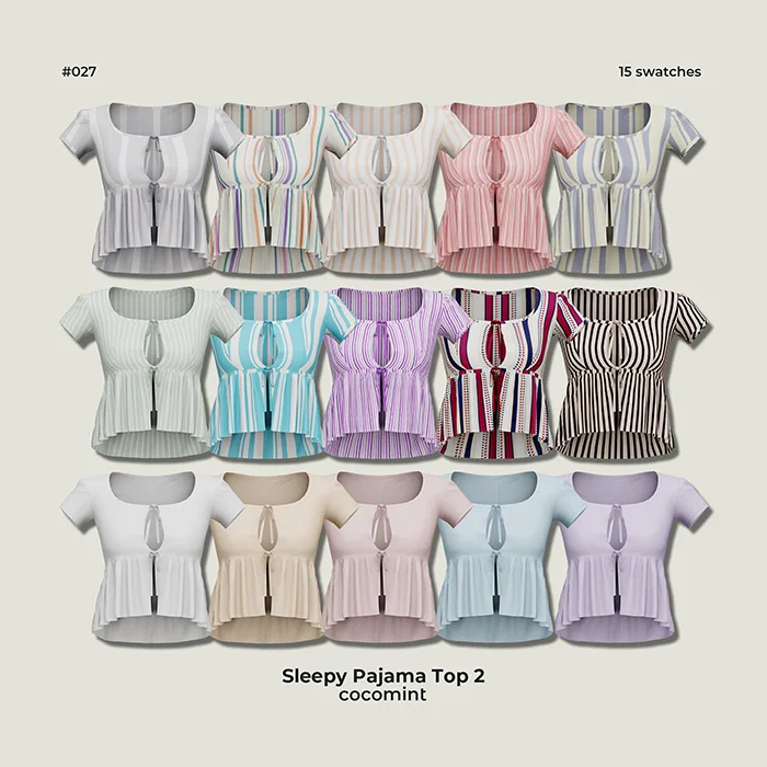 Галерея мода Сет пижам Sleepy Pajama Set #3